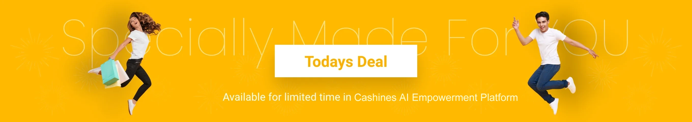 Cashines AI Empowerment Platform promo