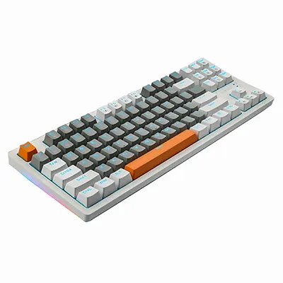 EYOOSO K620 - Ergonomic design tenkeyless compact layout Hot-swappable and N-key rollover Wired mechanical gaming keyboard with Type-C USB interface